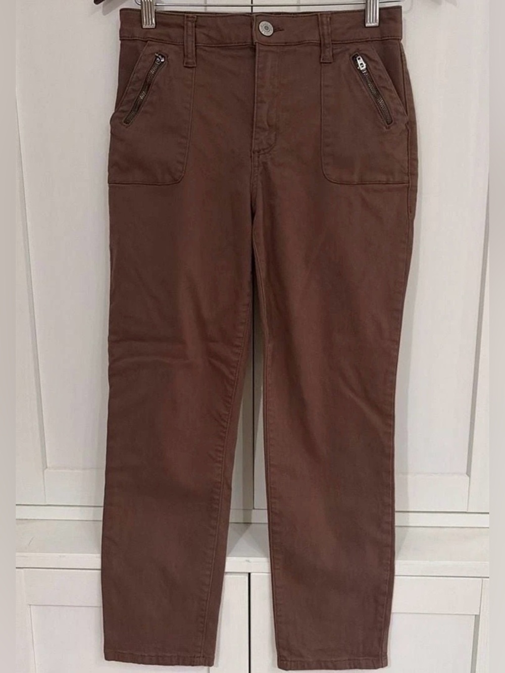 STS BLUE Caroline Straight Leg Pant - Brown - Size 33/26